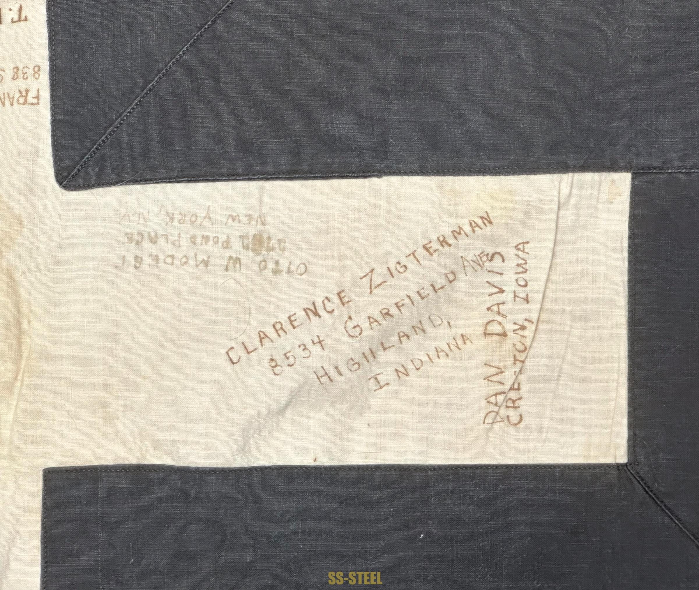 US Veteran Signed Flag OBERBURGKIRCHEN - Image 10