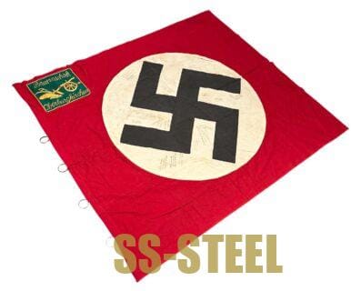 US Veteran Signed Flag OBERBURGKIRCHEN - Image 12