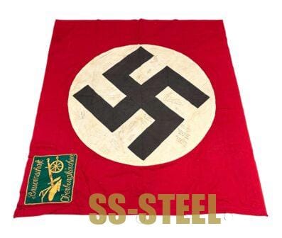 US Veteran Signed Flag OBERBURGKIRCHEN - Image 13