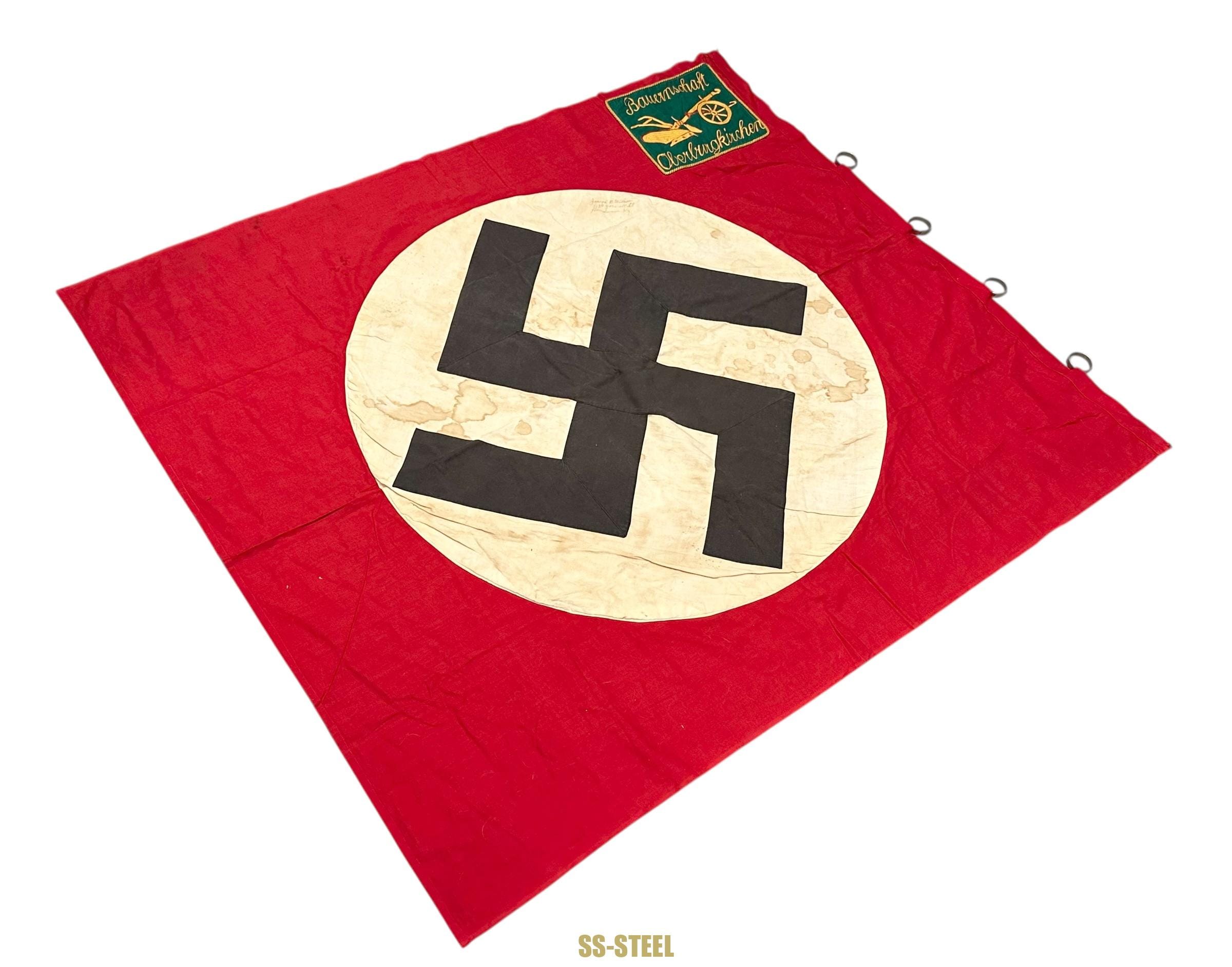 US Veteran Signed Flag OBERBURGKIRCHEN - Image 21