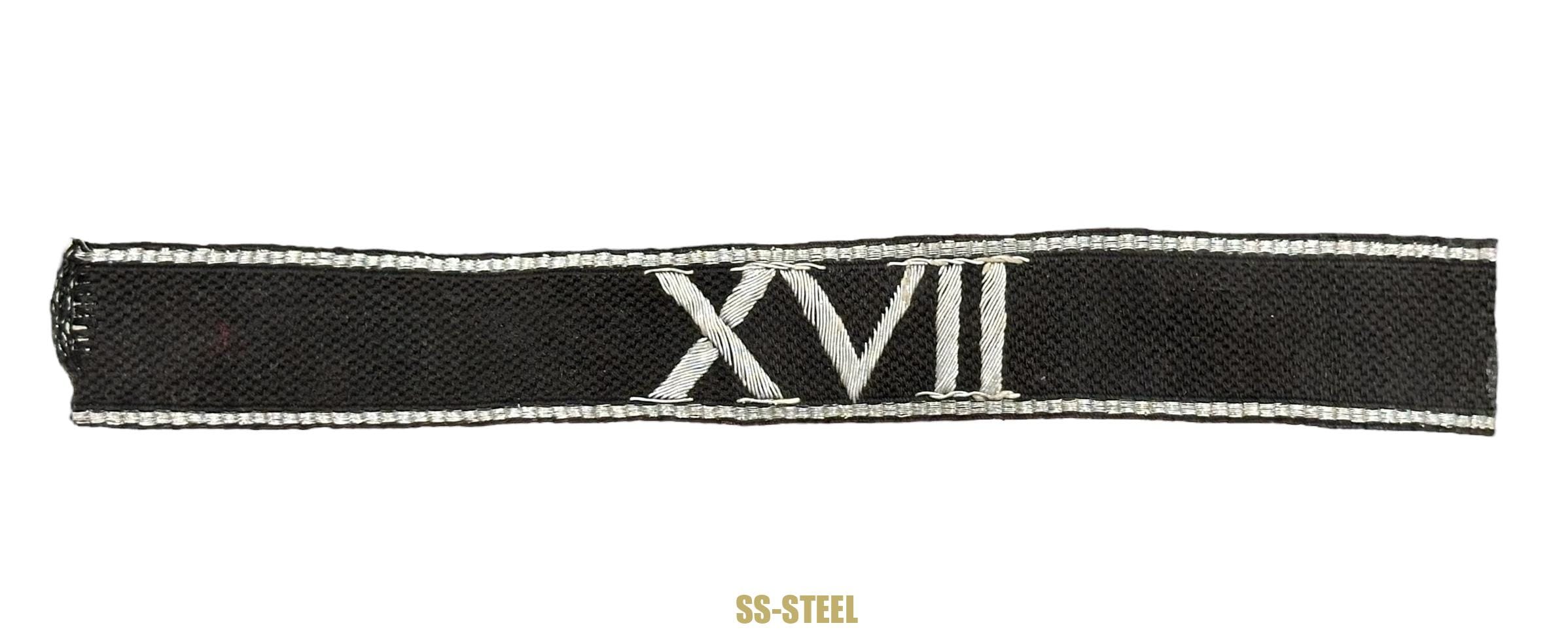 SS Allgemeine Cuff Title-Uniform Removed