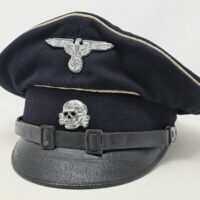 Rare Italian-made SS NCO Visor Cap