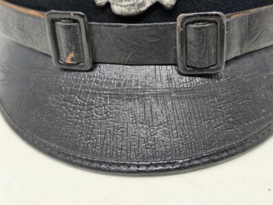 Rare Italian-made SS NCO Visor Cap - Image 2