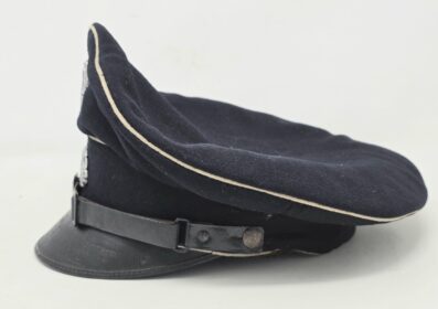 Rare Italian-made SS NCO Visor Cap - Image 5