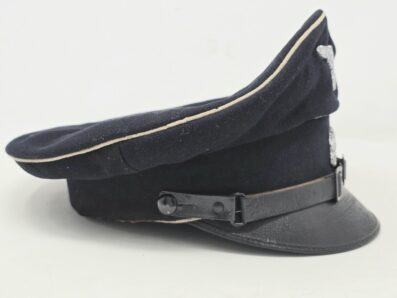 Rare Italian-made SS NCO Visor Cap - Image 8
