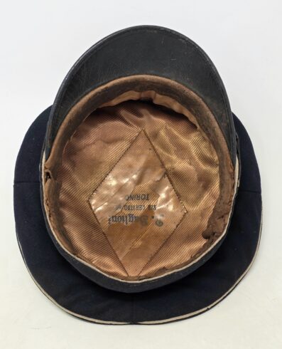 Rare Italian-made SS NCO Visor Cap - Image 9
