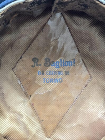 Rare Italian-made SS NCO Visor Cap - Image 12