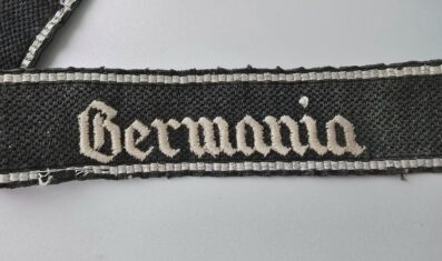Tunic Removed ,,Germania'' Cufftitle