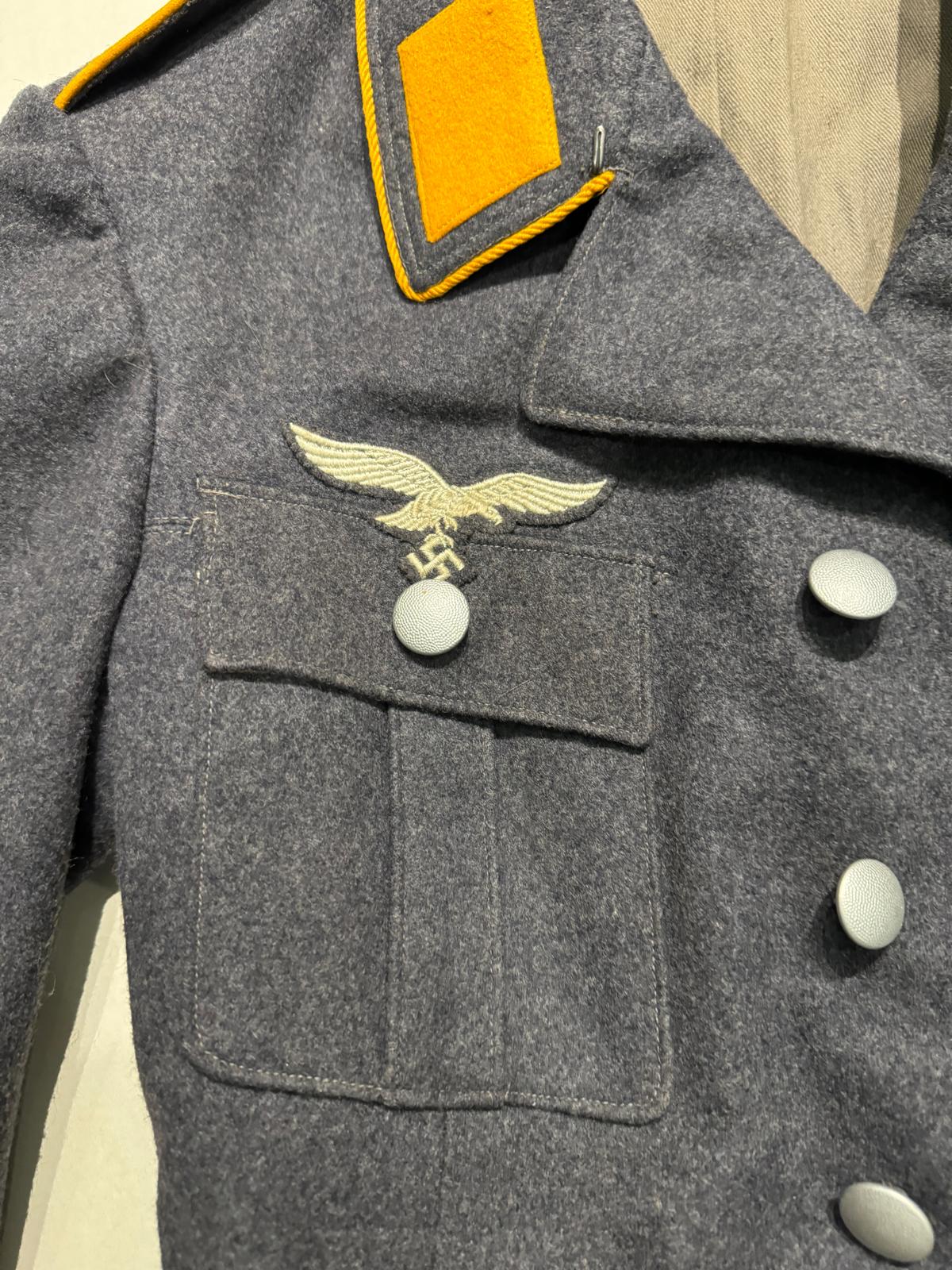 Unissued Luftwaffe Flieger Private's Tunic, LBA 1939 - SS