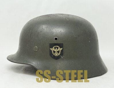 M35 Double Decal Police Helmet ET66