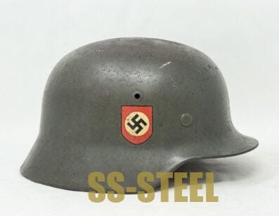 M35 Double Decal Police Helmet ET66 - Image 5
