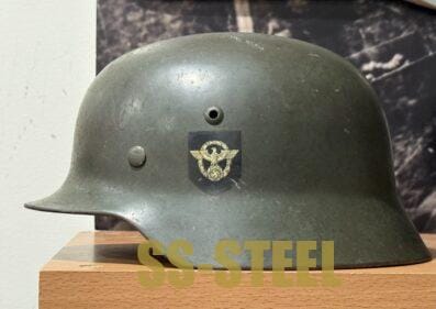 M35 Double Decal Police Helmet ET66 - Image 17
