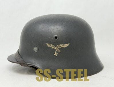 M40 Luftwaffe Single Decal Helmet - Image 2