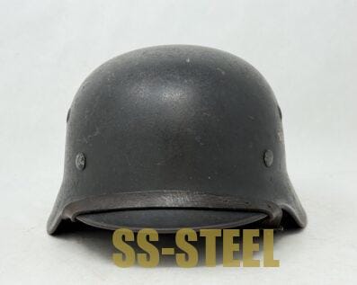 M40 Luftwaffe Single Decal Helmet - Image 4