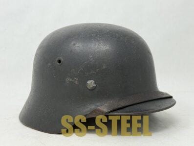 M40 Luftwaffe Single Decal Helmet - Image 5