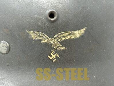 M40 Luftwaffe Single Decal Helmet - Image 15