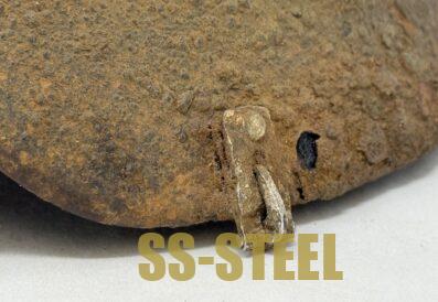 SS M35 Double Decal Helmet with Camo Cover Clips - Image 9