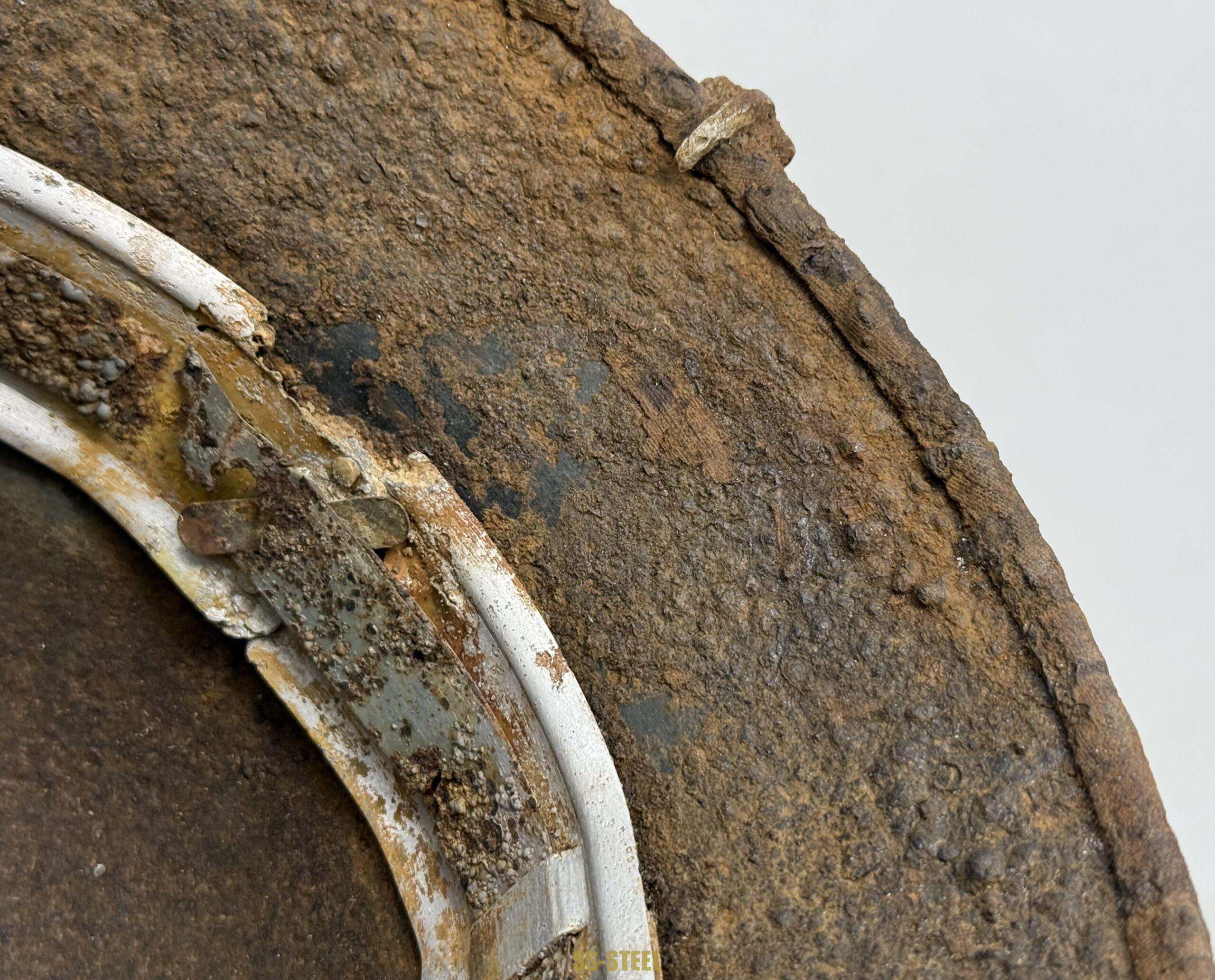 SS M35 Double Decal Helmet with Camo Cover Clips - Image 14