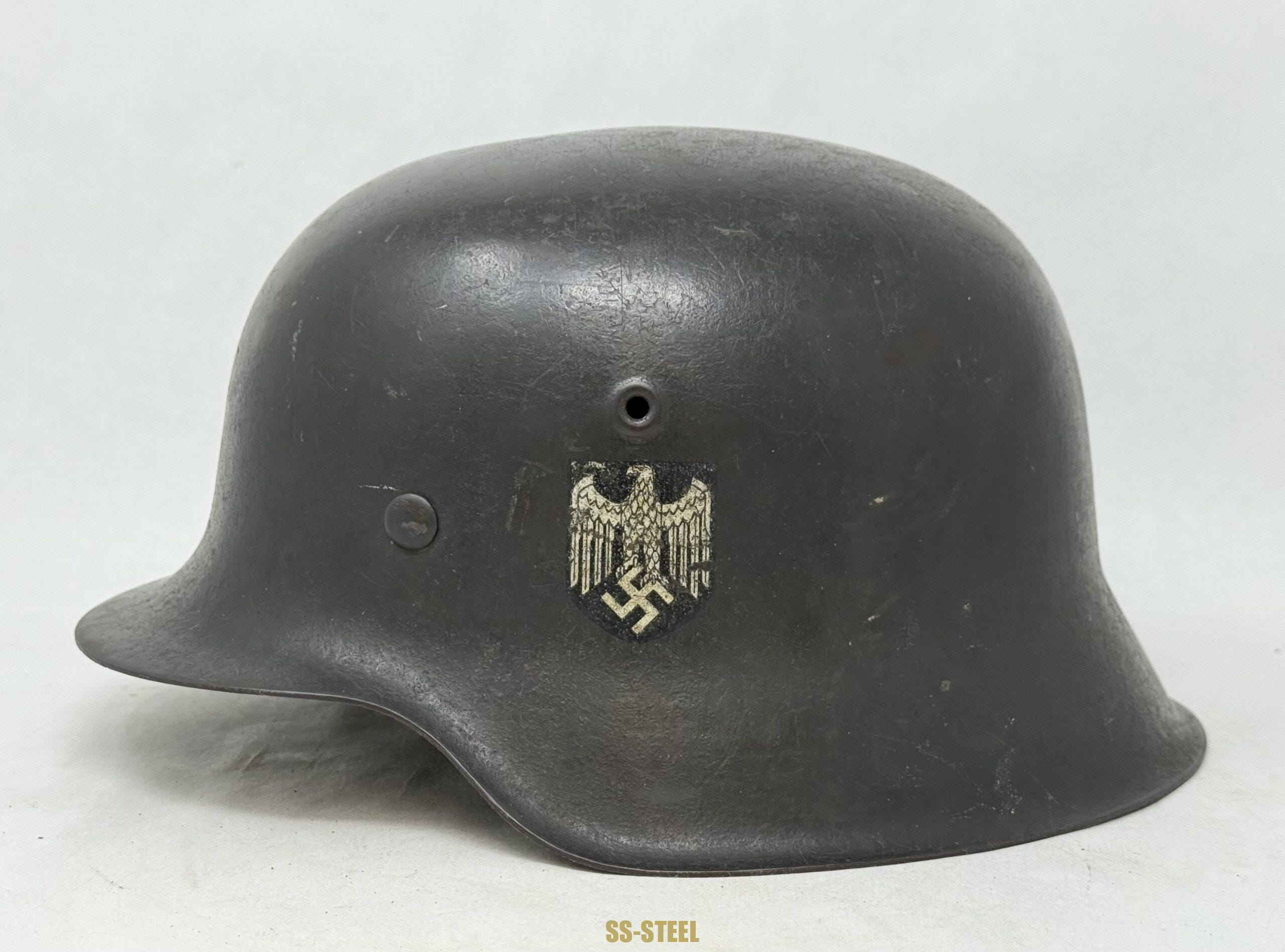 M42 Heer Single Decal Helmet ET66 Ex SS - Image 2
