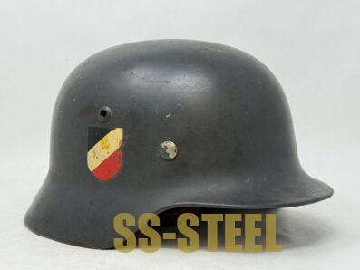 Luftwaffe M35 Double Decal Helmet SE66 Named - Image 2