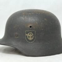 M40 Police Double Decal Helmet Possible KIA/Battle Damage