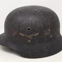 Service Used M40 Luftwaffe Helmet