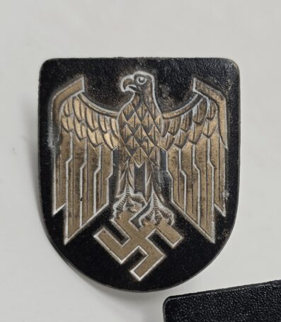 Set of Kriegsmarine Pith Helmet Shields - Image 4
