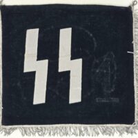 Incredible, Early SS-VT ,,Deutschland" Trumpet Banner Delich Letter