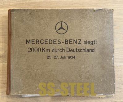 SA MERCEDES BENZ RACE Team Photo album poster NSDAP - Image 3
