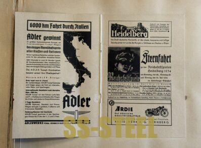 SA MERCEDES BENZ RACE Team Photo album poster NSDAP - Image 6