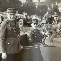 WWII SA MERCEDES BENZ RACE Team Photo album poster NSDAP