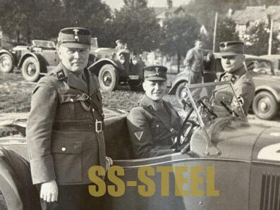 SA MERCEDES BENZ RACE Team Photo album poster NSDAP