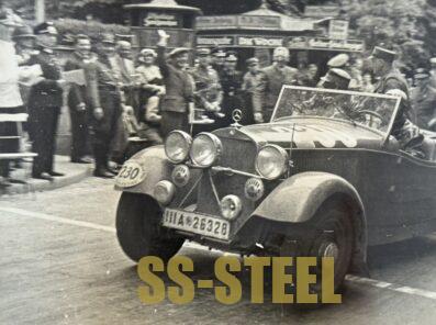 SA MERCEDES BENZ RACE Team Photo album poster NSDAP - Image 34