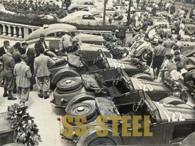 SA MERCEDES BENZ RACE Team Photo album poster NSDAP - Image 38