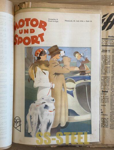 SA MERCEDES BENZ RACE Team Photo album poster NSDAP - Image 42