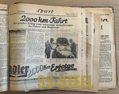 SA MERCEDES BENZ RACE Team Photo album poster NSDAP - Image 51