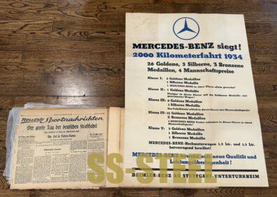 SA MERCEDES BENZ RACE Team Photo album poster NSDAP - Image 53