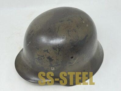 D.Sw. Luftwaffe M35 Camo Helmet -Named/Unit Marked - Image 10
