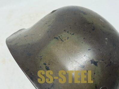 D.Sw. Luftwaffe M35 Camo Helmet -Named/Unit Marked - Image 20