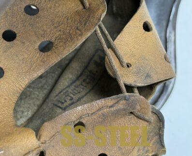 D.Sw. Luftwaffe M35 Camo Helmet -Named/Unit Marked - Image 22