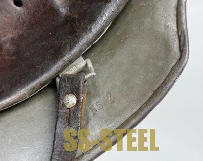Heer M35 Double Decal Camo Helmet -PIONIER Unit Marked - Image 10