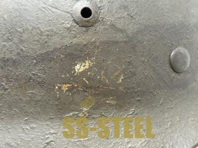 Heer M35 Double Decal Camo Helmet -PIONIER Unit Marked - Image 13