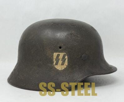 SS M40 Single Decal Helmet - Image 2