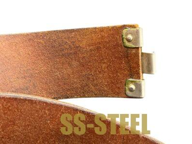 SS Early Nickel Belt Buckle & Belt -Overhoff & Cie - Image 13