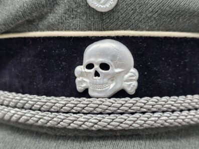 Incredible, Unissued M40 Waffen-SS Crusher Cap - Image 2
