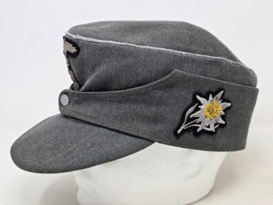 Waffen-SS Gebirgs Officer's M43 Cap - Image 3