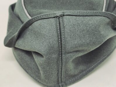 SS Officer's Doeskin Custom Tailored M43 Cap, General's Quality! - Image 2