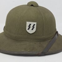 Unheard-of Rare SS Troppenhelm / Pith Helmet