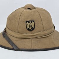 Kriegsmarine-Badged Heer DAK Pith Helmet