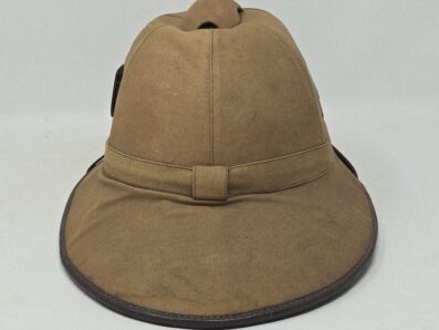Kriegsmarine-Badged Heer DAK Pith Helmet - Image 6